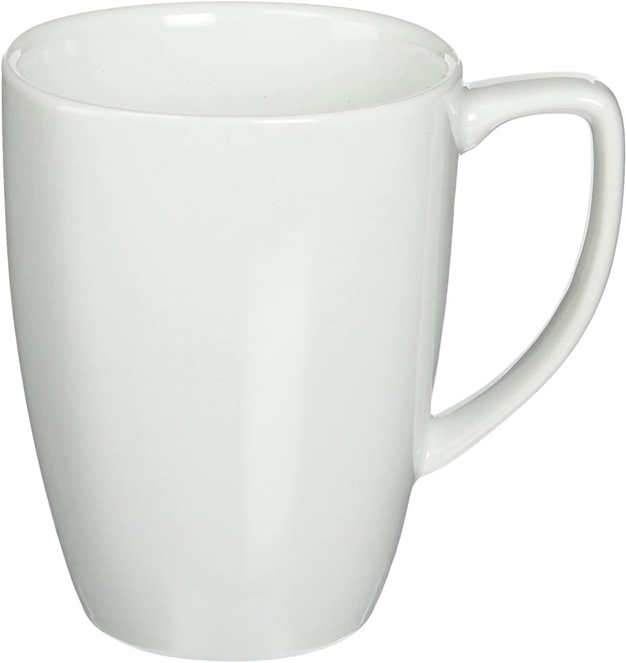 DWELL WHITE MUG WITH SQUARE BOTTOM