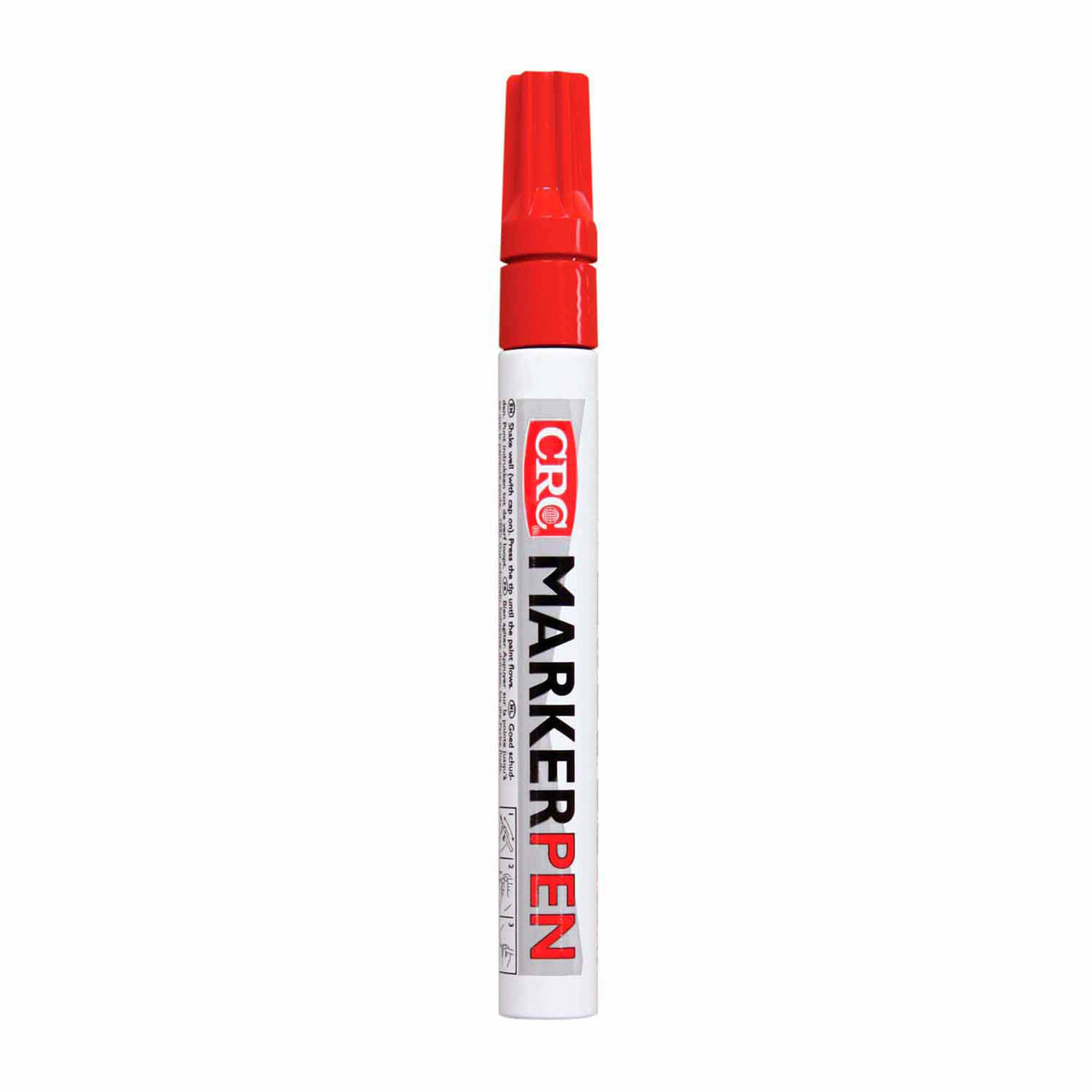 CRC MARKER PEN RED IND.