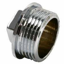 PLUMWATER PLUG 1/2M CHROME