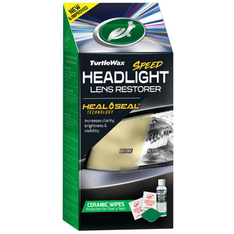 TURTLE WAX SPEED HEADLIGHT LENS RESTORER KIT