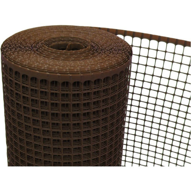 SQUARE MESH BROWN 1M 1CM (ΑΝΑ ΜΕΤΡΟ)