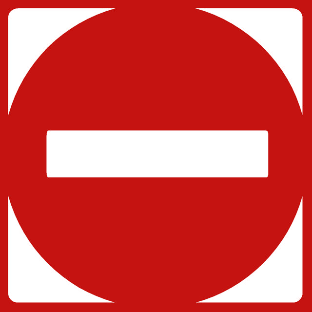 ONE WAY SYMBOL