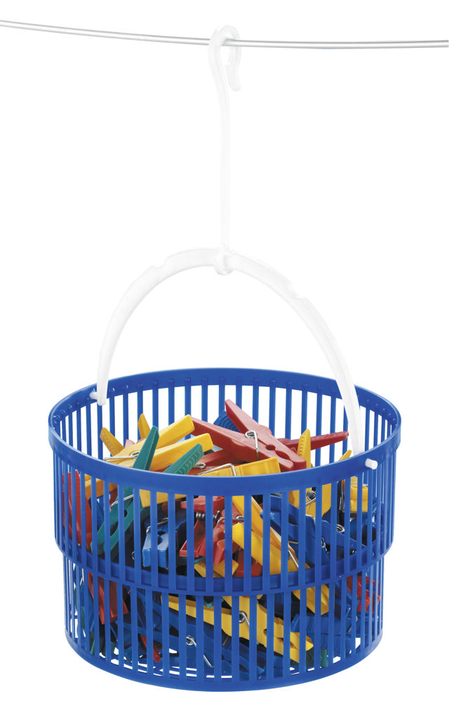 WENKO CLOTHES PEG BASKET 30PCS