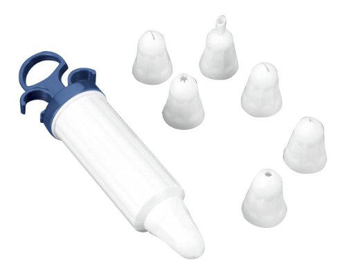 METALTEX SYRINGE ICING SET WHITE 28CM