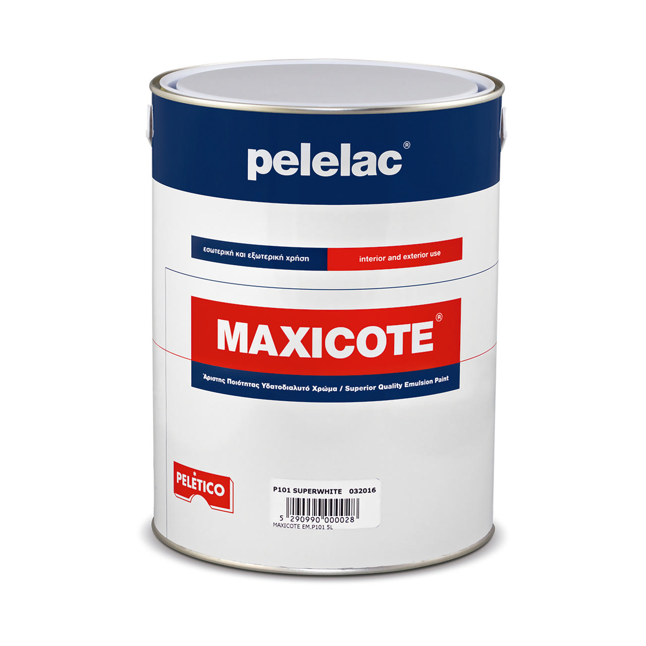 PELELAC MAXICOTE® ΠΛΑΣΤΙΚΟ ΧΡΩΜΑ OFF-WHITE P102 15L