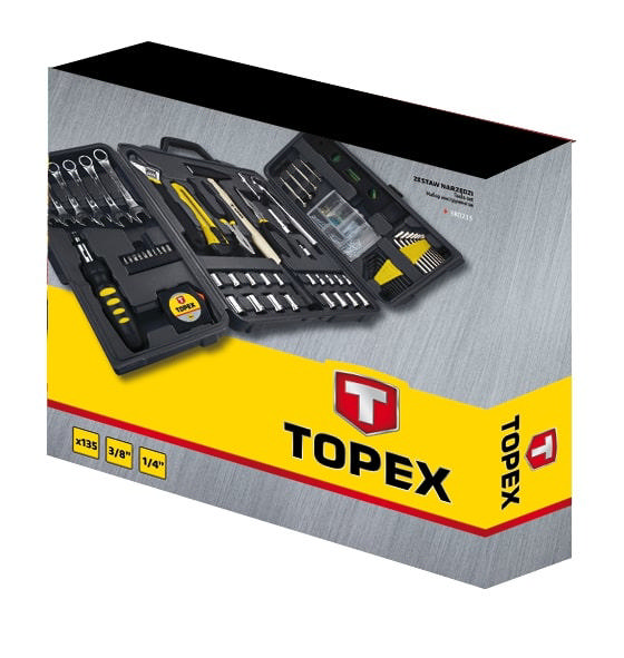 TOPEX 135PCS SET TOOLS