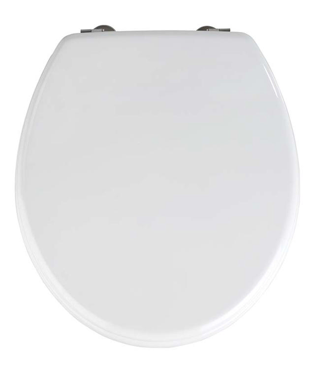 WENKO TOILET SEAT PRIMA WHITE MDF