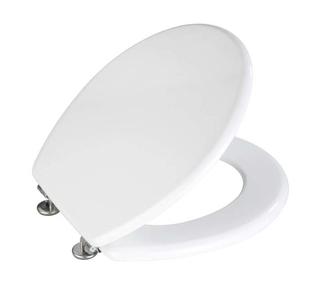 WENKO TOILET SEAT PRIMA WHITE MDF