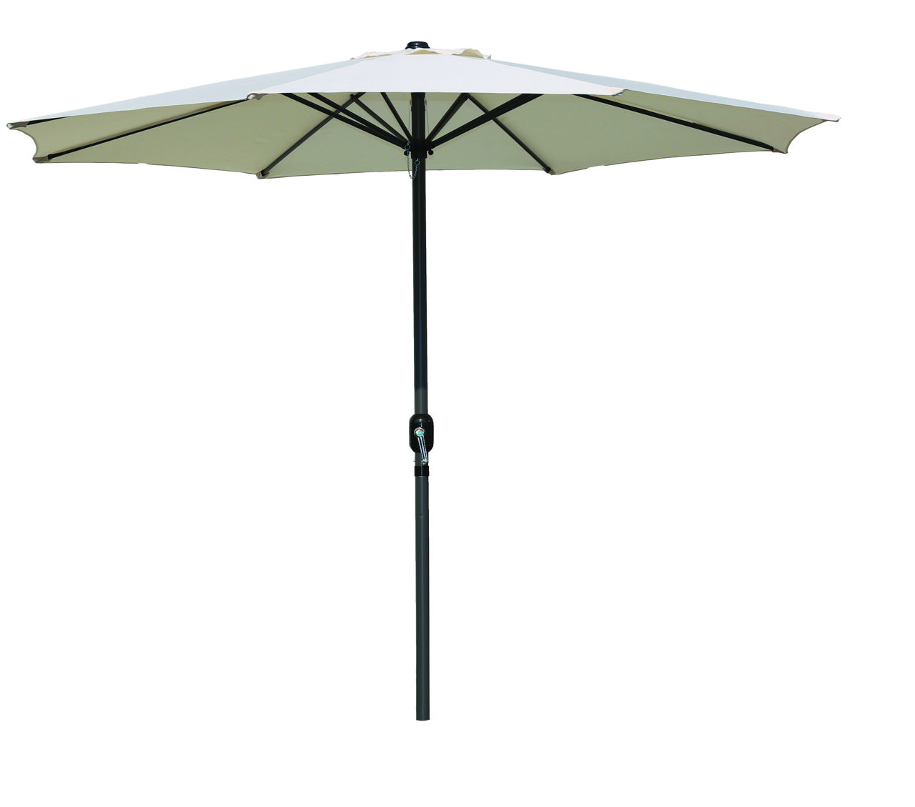 MARKET ALUMINIUM UMBRELLA 3M NATURAL