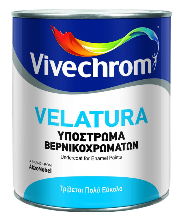 VIVECHROM WHITE 30 VELATURA UNDERCOAT FOR ENAMEL PAINTS 750ML