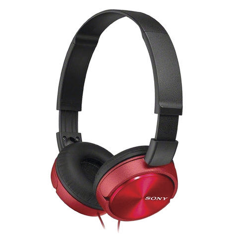 SONY MDRZX310R.AE HEADPHONES HI-FI RED