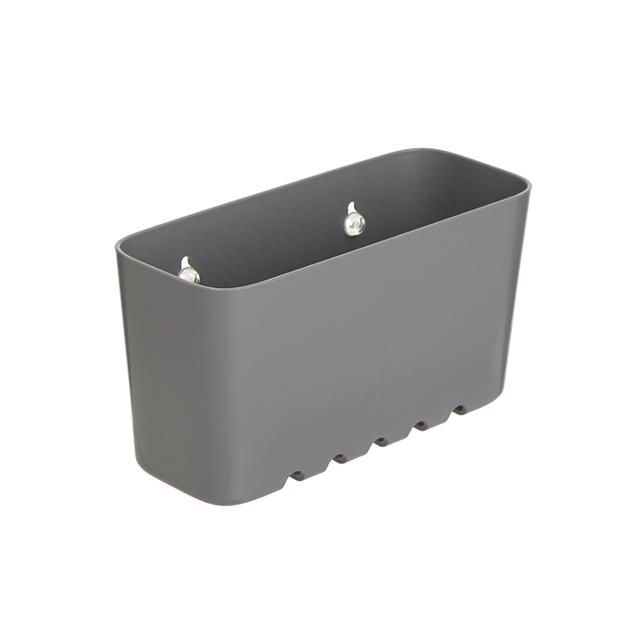 TATAY SMALL CORNER BASKET SUCTION GREY