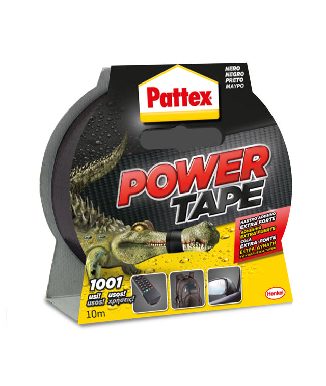 PATTEX POWER TAPE MAYΡΗ ΙΣΧΥΡΗ ΚΟΛΛΗΤΙΚΗ ΤΑΙΝΙΑ 50ΜΜ Χ 10Μ