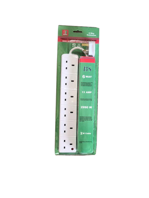 EASTERN PLUG EXTENSION 6WAY2M