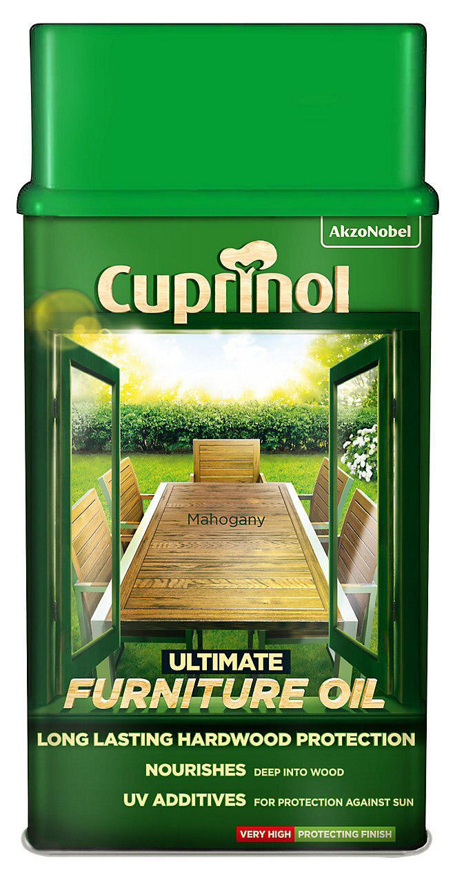 CUPRINOL MAHOGANY HARDWOOD FURNITURE OIL 1L