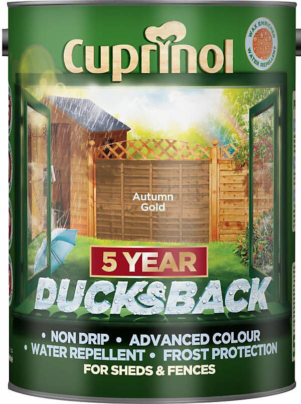 CUPRINOL 5 YEARS DUCKSBACK AUTUMN GOLD 5L