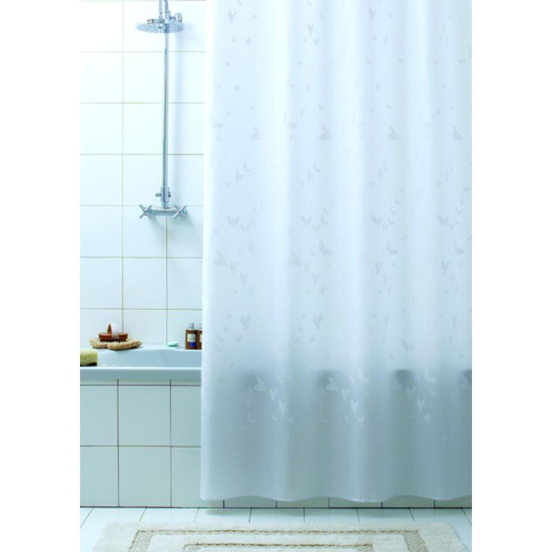 SHOWER CURTAIN TEXTILE FARFALLA