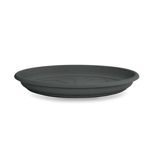 VECA PLASTIC PLATE ROUND 18CM ANTHRACITE