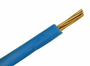 SINGLE CABLE 753539 1M X 4MM BLUE