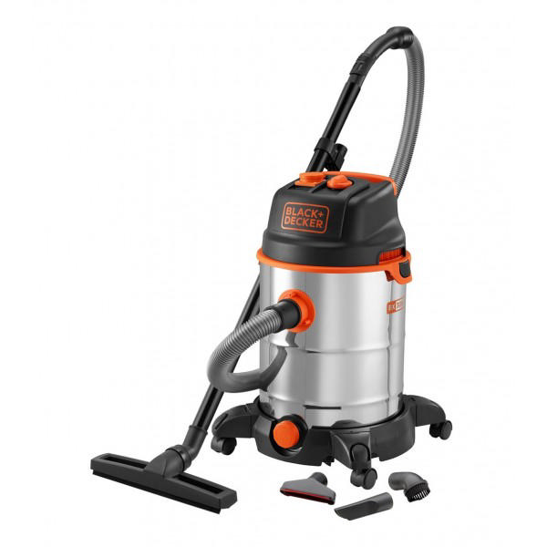 BLACK & DECKER ΗΛΕΚΤΡΙΚΗ ΣΚΟΥΠΑ ΥΓΡΩΝ ΚΑΙ ΣΤΕΡΕΩΝ 30L 1.6KW