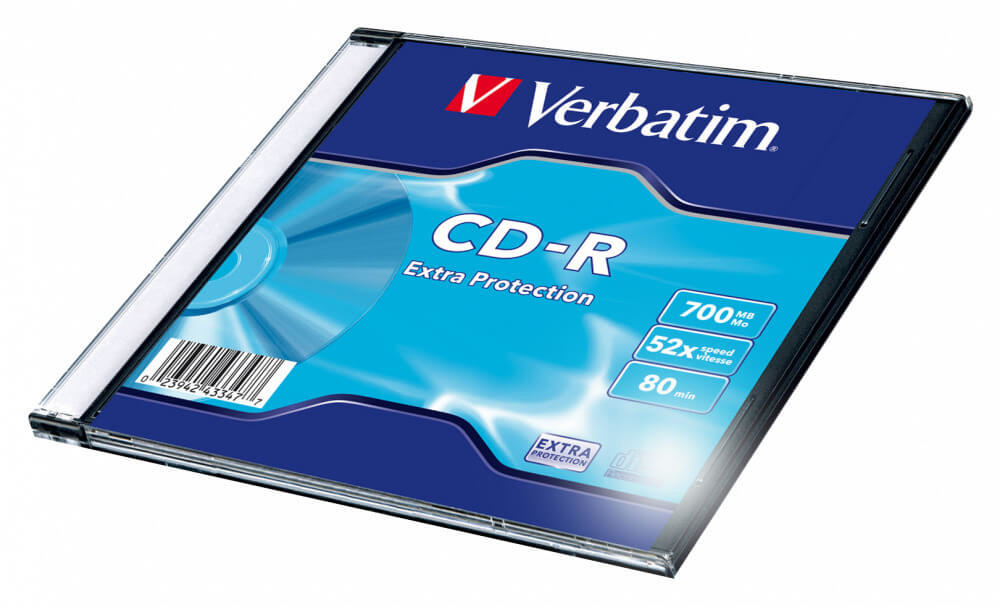 VERBATIM CD-R 80 SLIM SINGLE