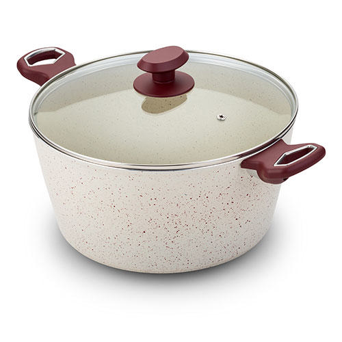 NAVA TERRESTRIAL SAUCEPAN WITH NON-STICK CERAMIC COATING 28CM