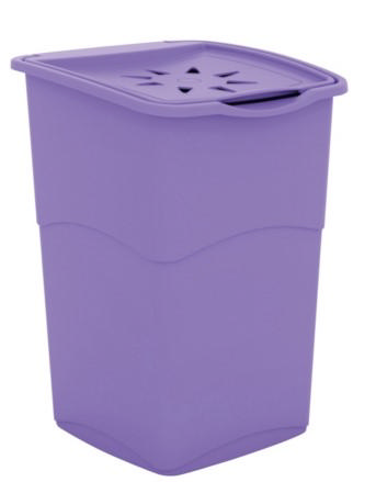 KIS KORAL LAUNDRY BASKET 47L LILAC