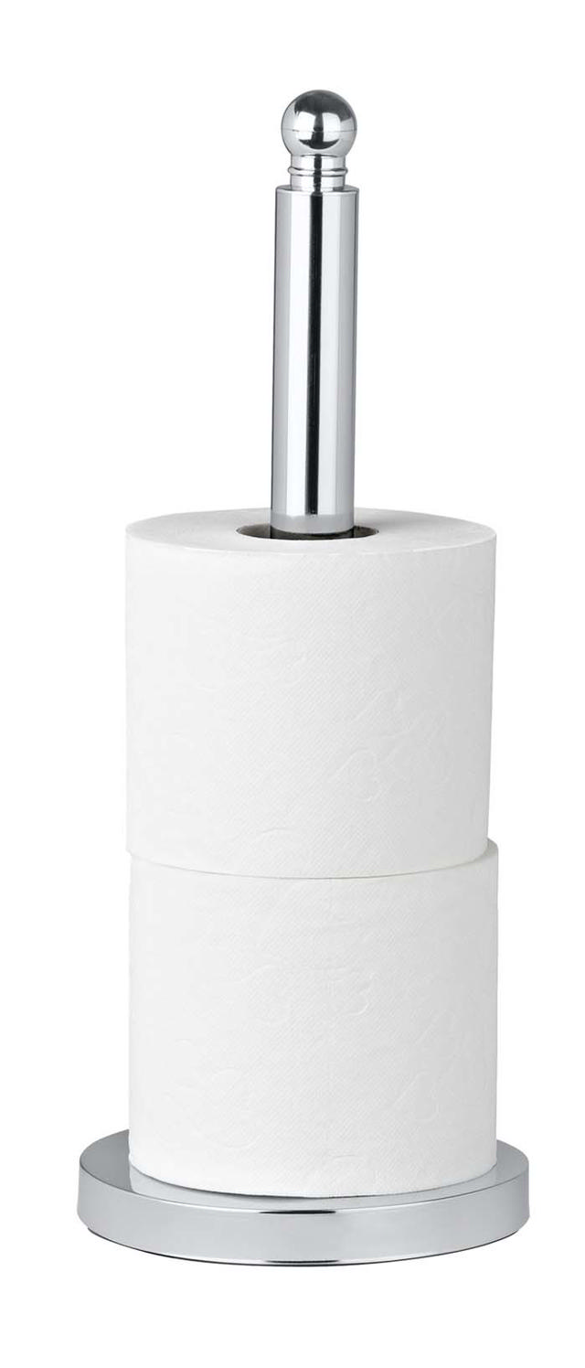 WENKO STAINLESS STEEL SPARE TOILET PAPER HOLDER