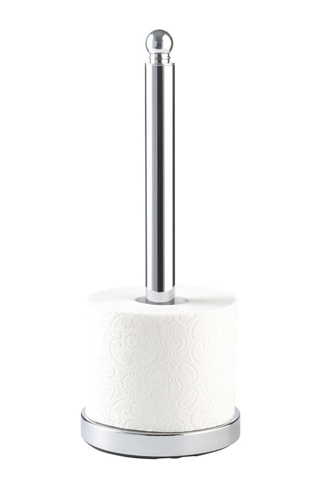 WENKO STAINLESS STEEL SPARE TOILET PAPER HOLDER