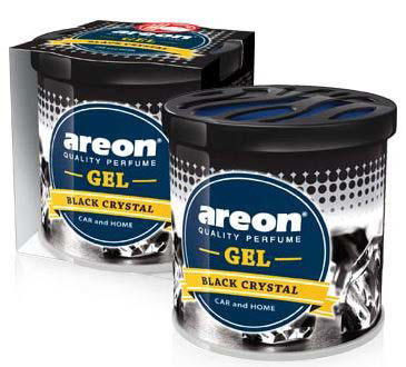 AREON GEL ΣΕ ΚΟΝΣΕΡΒΑ BLACK CRYSTAL X80 GR 