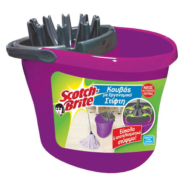 3M SCOTCH-BRITE MOP BUCKET WITH WRINGER