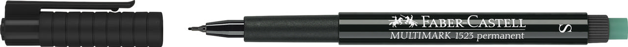 FABER CASTELL 152399 MARKER OH-LUX PERMANENT BLACK 0.4MM