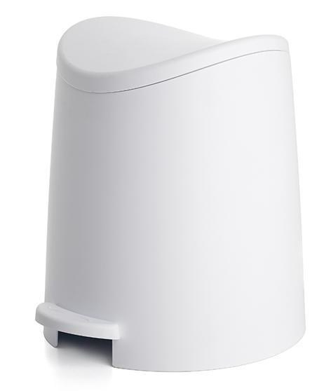 TATAY STANDARD PEDAL BIN 3L - WHITE