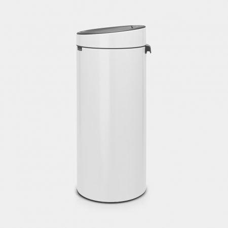 BRABANTIA TOUCH ΚΑΔΟΣ ΑΠΟΡΡΙΜΜΑΤΩΝ 30L - ΑΣΠΡΟ