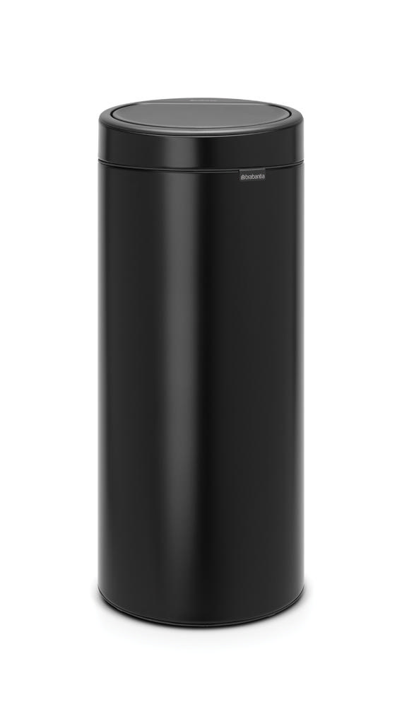 BRABANTIA TOUCH BIN NEW, 30L - MATT BLACK