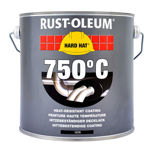 RUST-OLEUM ΜΑΥΡΟ ΑΝΘΕΚΤΙΚΟ ΘΕΡΜΟΤΗΤΑΣ 750ML