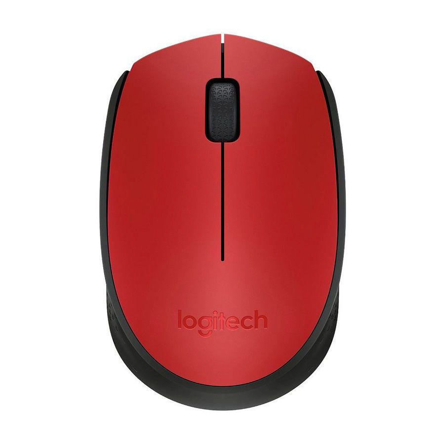 LOGITECH M171 WIRELESS MOUSE RED