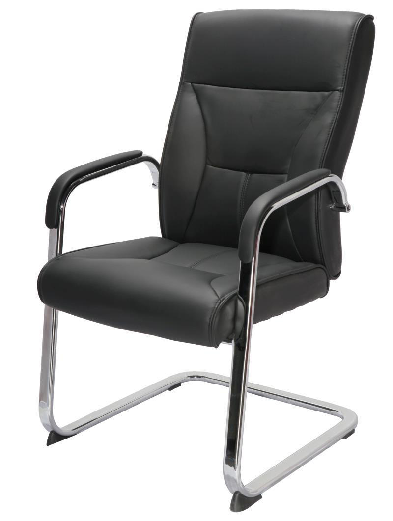 ORCHID VISITOR CHAIR BLACK 58.5X70.5X101CM