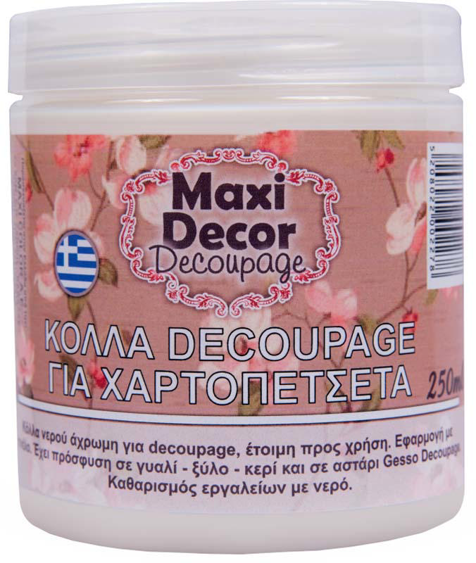 MAXI DÉCOR  ΚΟΛΛΑ ΧΑΡΤΟΠΕΤΣΕΤΑΣ