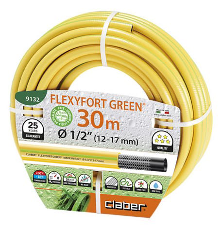 CLABER 9132 ΛΑΣΤΙΧΟ ΠΟΤΙΣΜΑΤΟΣ FLEXY GREEN 30M 1/2