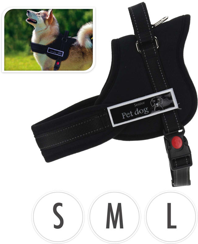 DOG HARNESS 3 SIZES S/ M/ L