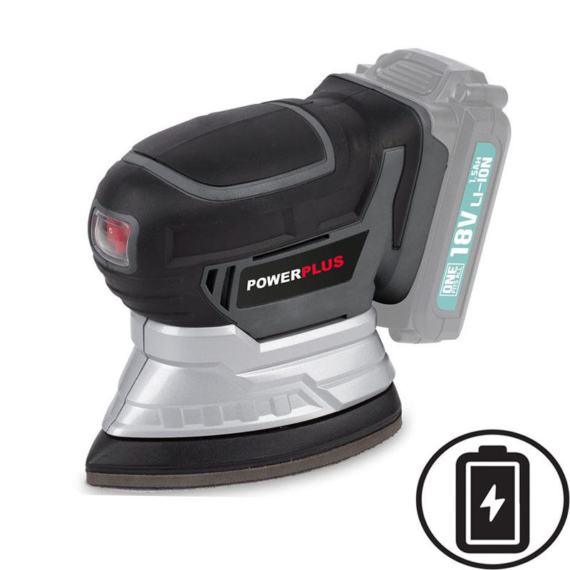 POWERPLUS POWEB4020 PALM SANDER 18V LI-ION(WITHOUT BATTERY)