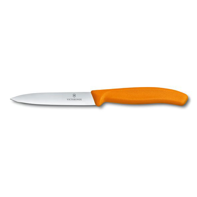 VICTORINOX GENERAL PURPOSE KNIFE FROM STAINLESS STEEL 10CM ORANGE