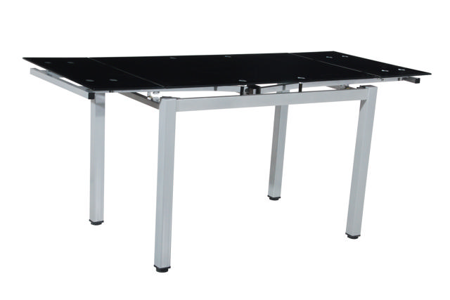 ZEUS TABLE 110-170CM BLACK