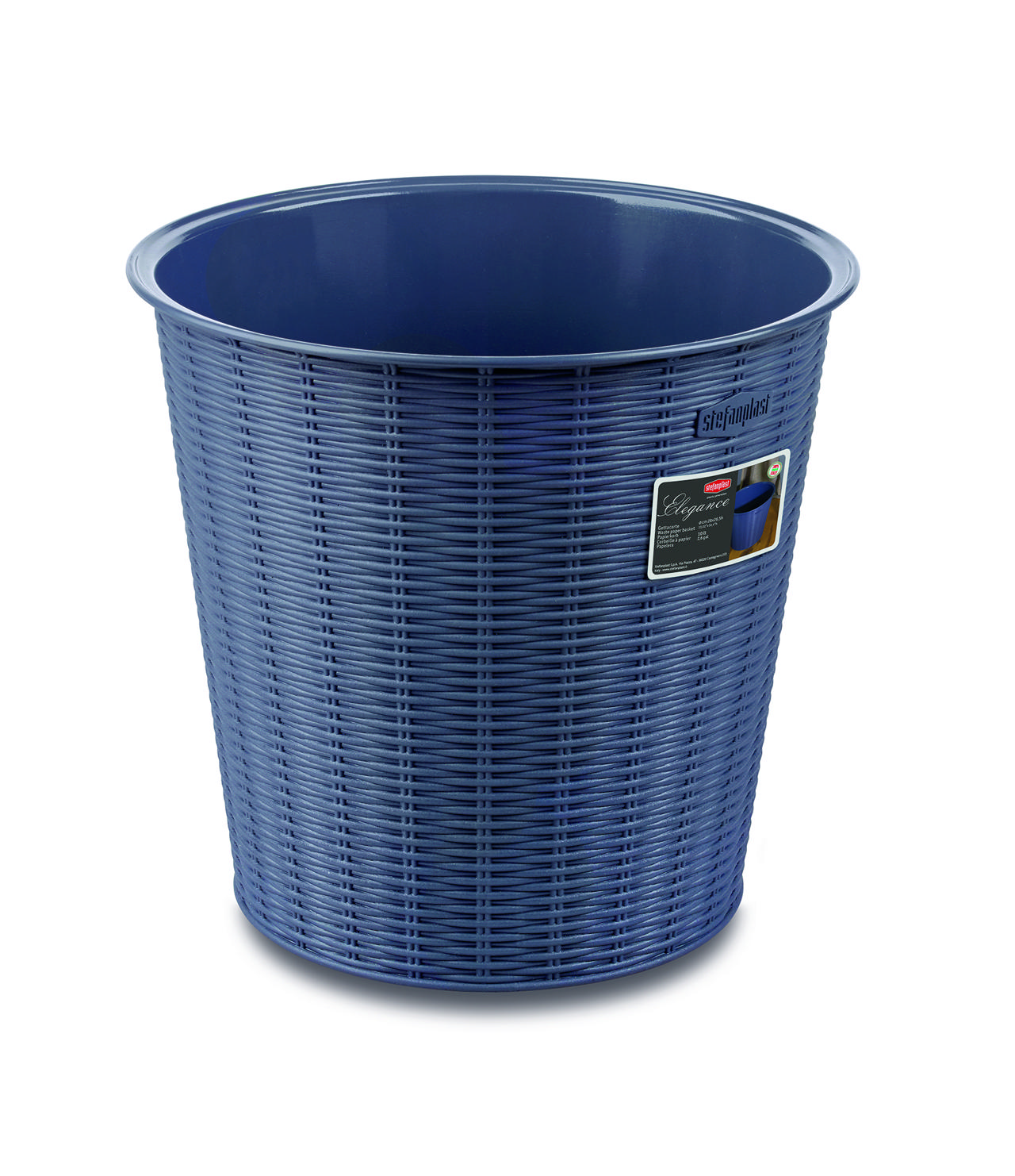 STEFANPLAST ELEGANCE OFFICE BIN 10L BLUE