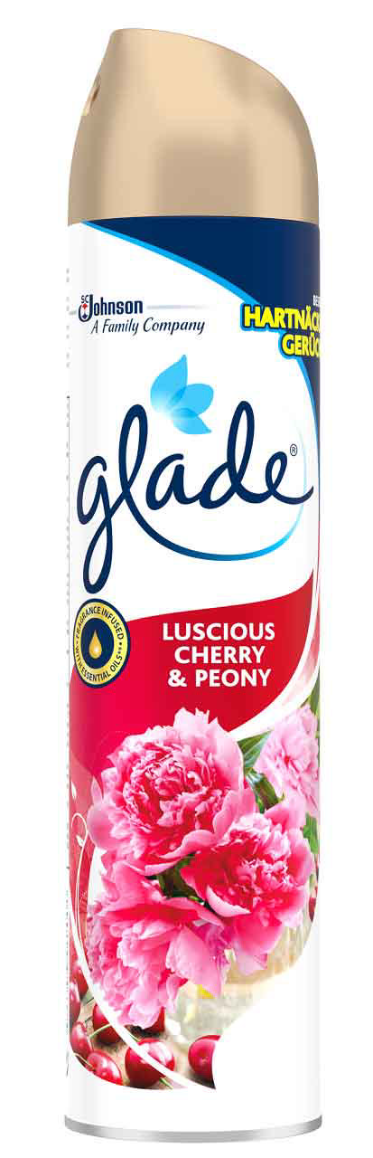 GLADE ΑΡΩΜΑΤΙΚΟ ΧΩΡΟΥ ΣΕ ΜΟΡΦΗ ΑΕΡΟΖΟΛ CHERRY&PEONY