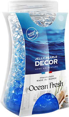 NATURAL FRESH ELIX JELLY PEARLS DECOR OCEAN FRESH 350ML