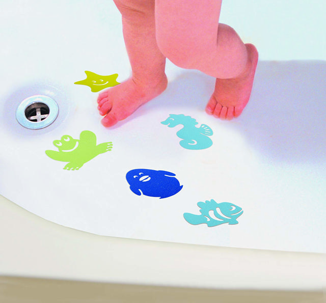 DREAMBABY NON-SLIP BATH TUB APPLIQUES 10PK