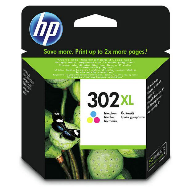 HP 302 XL COLOUR (F6U67AE)