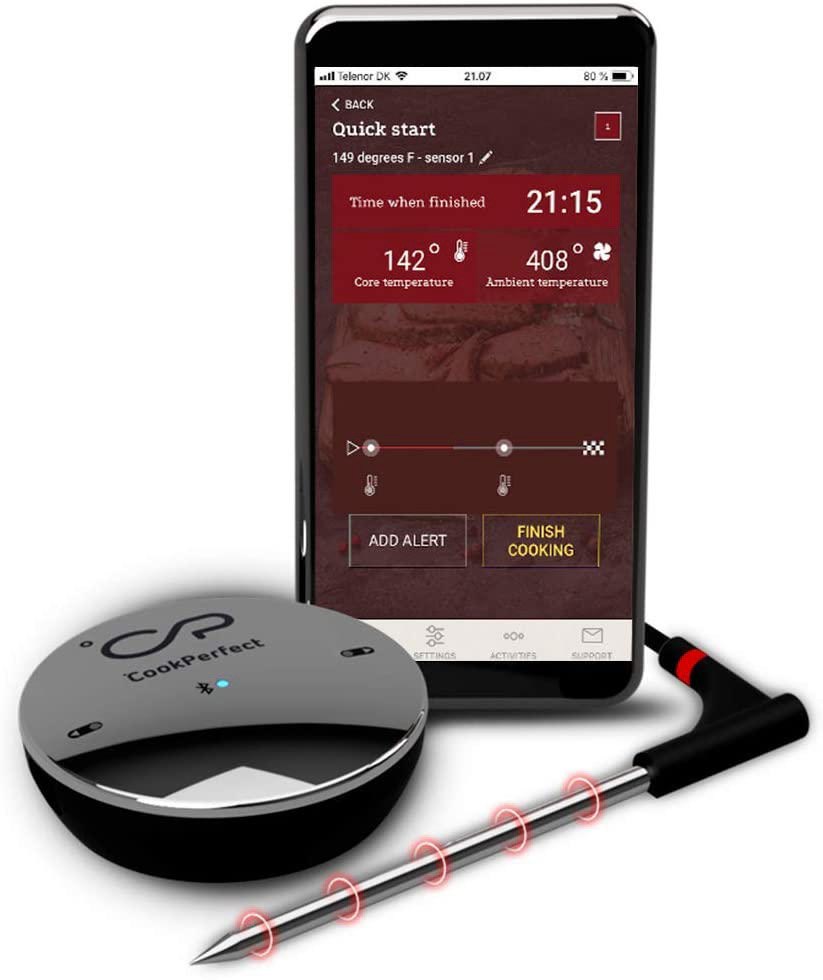 COOK PERFECT BLUETOOTH MEAT THERMOMETER